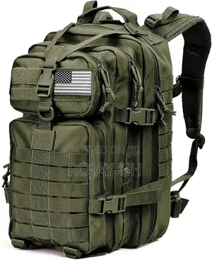 QT QY 50L Tactical Military Tactical Travel Backpack in Army Green
