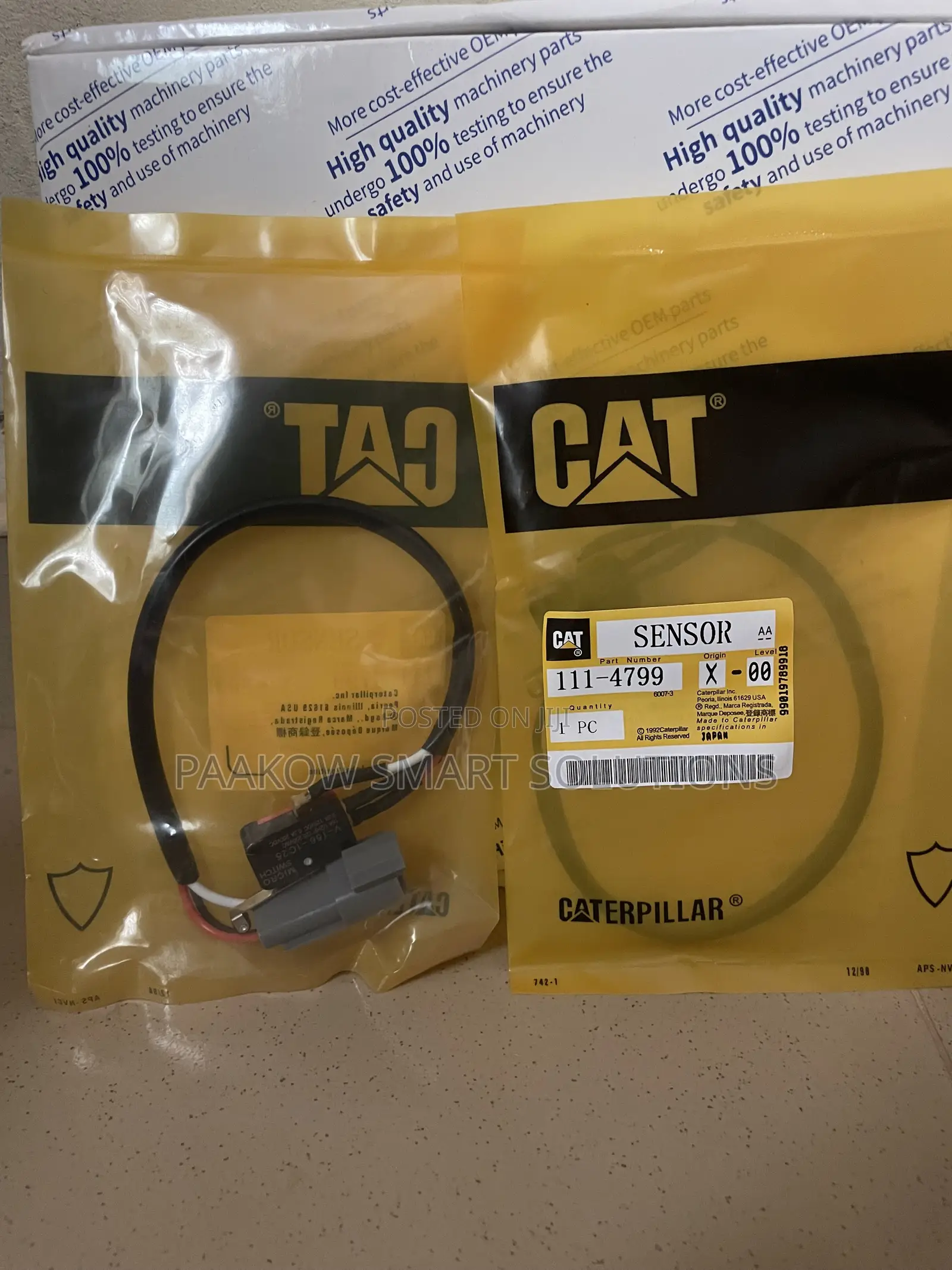 CAT Hydraulic Lockout Switch: 111-4799