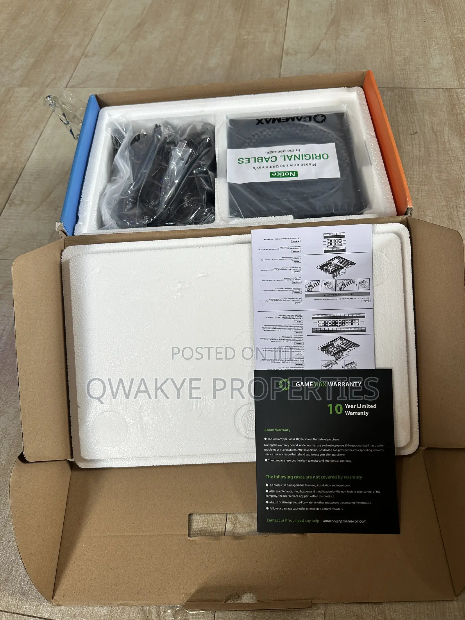 GAMEMAX 1300W 80+ Platinum Fully Modular Power Supply