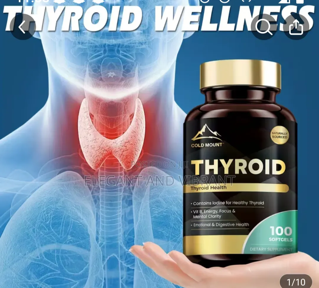 Thyroid Health Sup, Mood, Energy, Digestive Health Balance, Lodine.