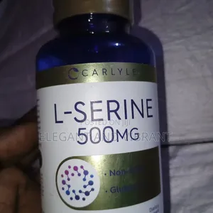 L-Serine Capsules 500 Mg, 120 Count