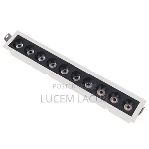 20W Linear Grille Recessed Spotlight