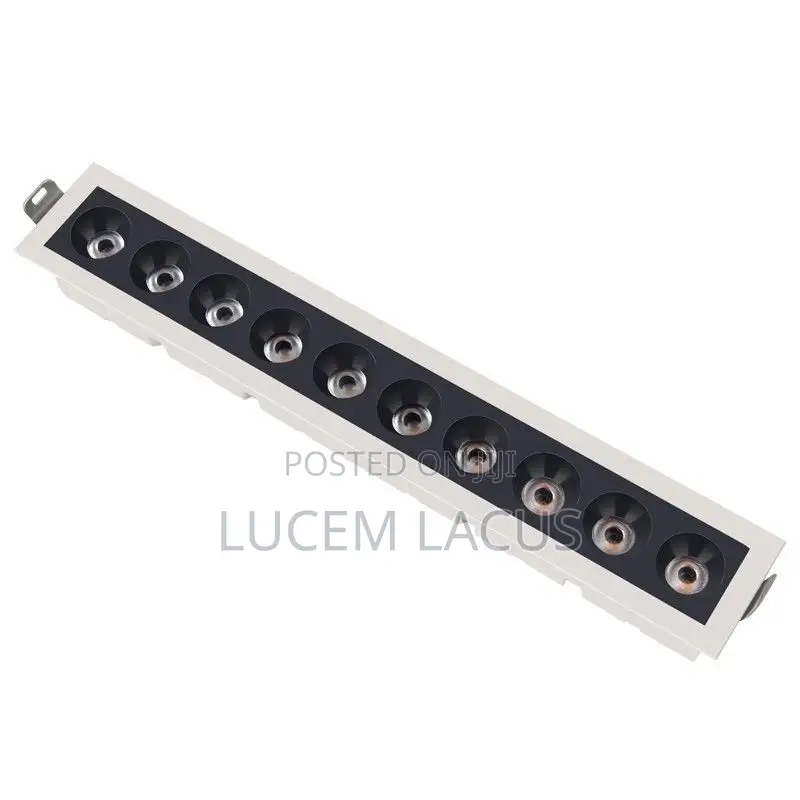 20W Linear Grille Recessed Spotlight