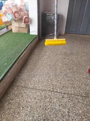 Scrubbing Brush With Long Handle