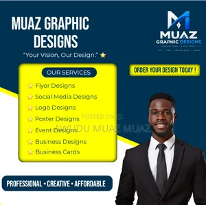 Professional Graphic Design Services – Flyers, Logos, Posters More