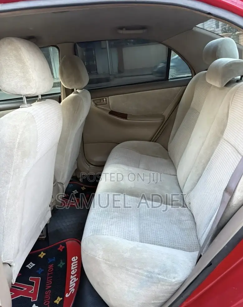 Toyota Corolla 2007 Red