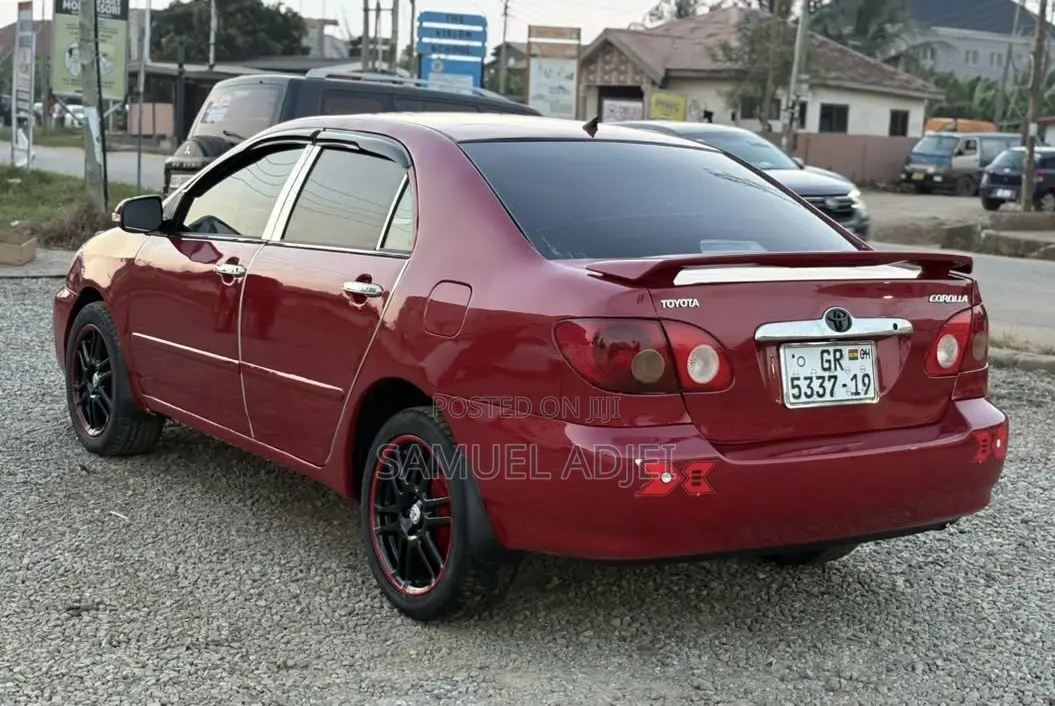 Toyota Corolla 2007 Red