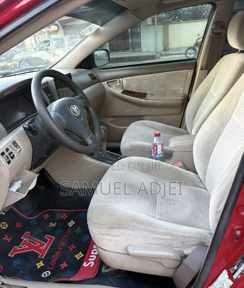 Toyota Corolla 2007 Red