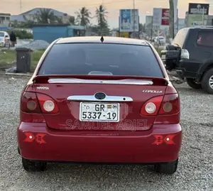 Toyota Corolla 2007 Red