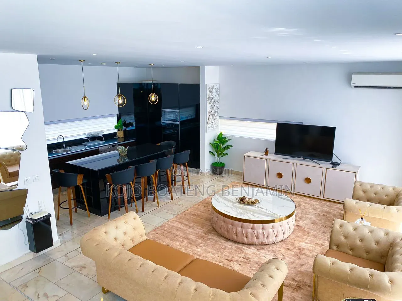 Furnished 3bdrm Apartment in Airport Residential Area for rent