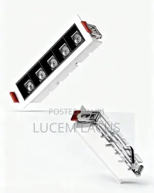 10W Linear Grille Recessed Spotlights