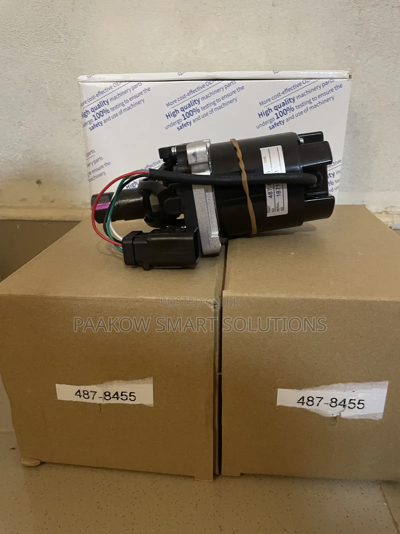 CAT Joystick Control Base: 487-8455