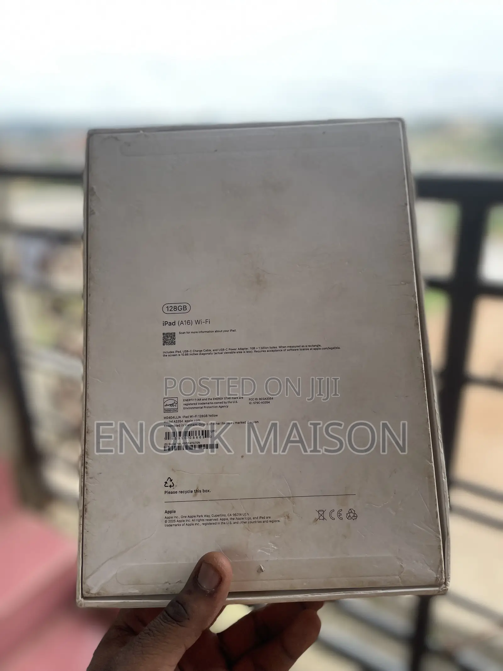 Apple iPad (2025) 128 GB Yellow