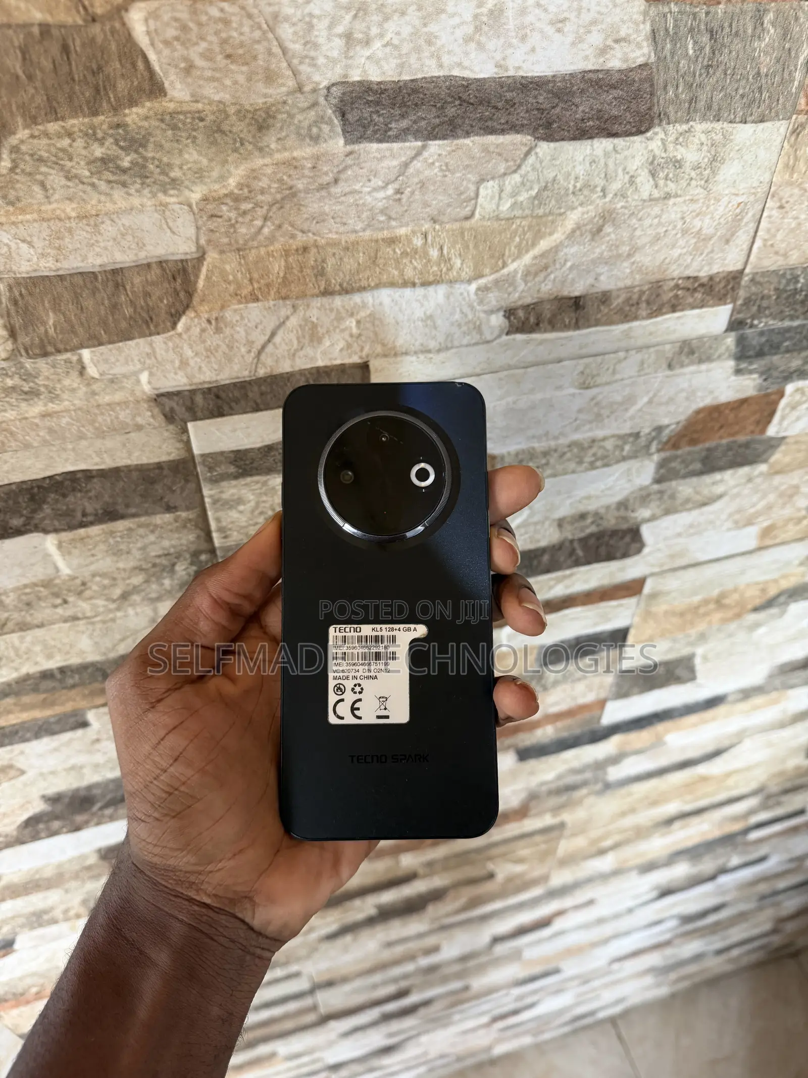 Tecno Spark 30C 128 GB Black