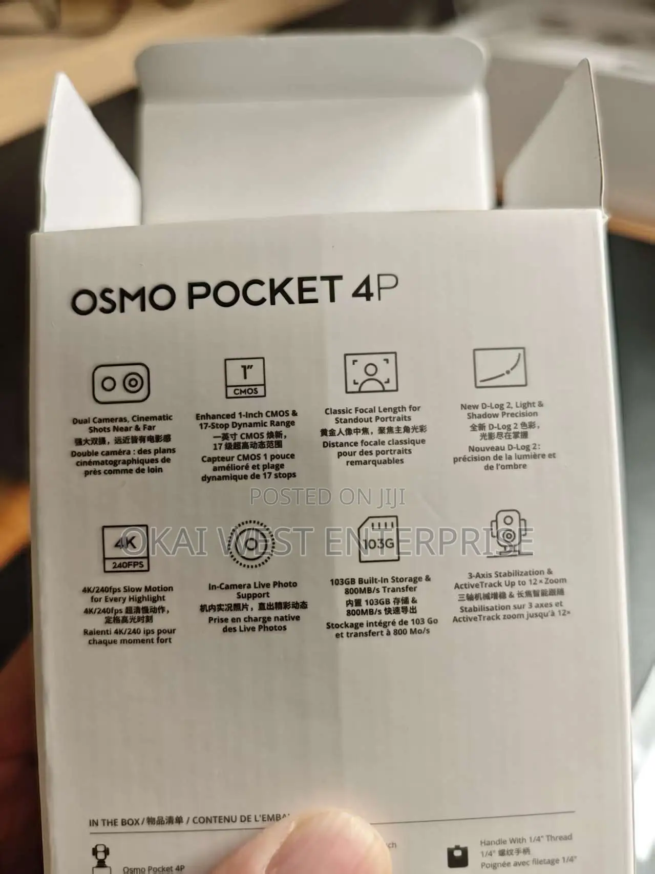 DJI Osmo Mobile 4 (Osmo 4) – Portable Smartphone Gimbal Stabilizer