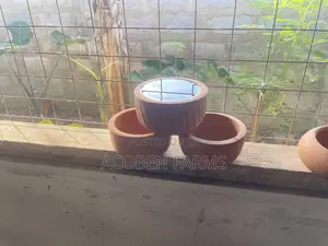 Rabbit Clay Feeding Pot