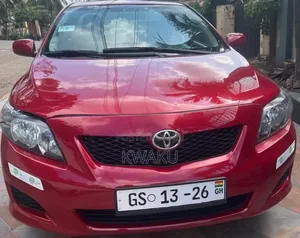 Toyota Corolla 2010 Red