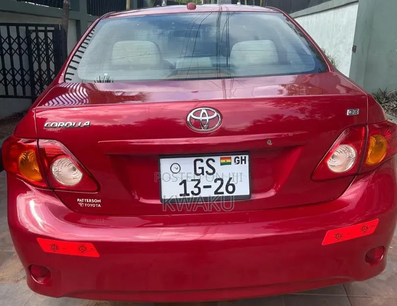Toyota Corolla 2010 Red