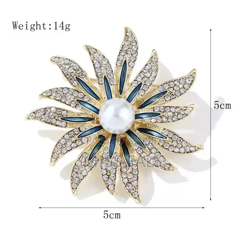Saphire Soleil Brooch