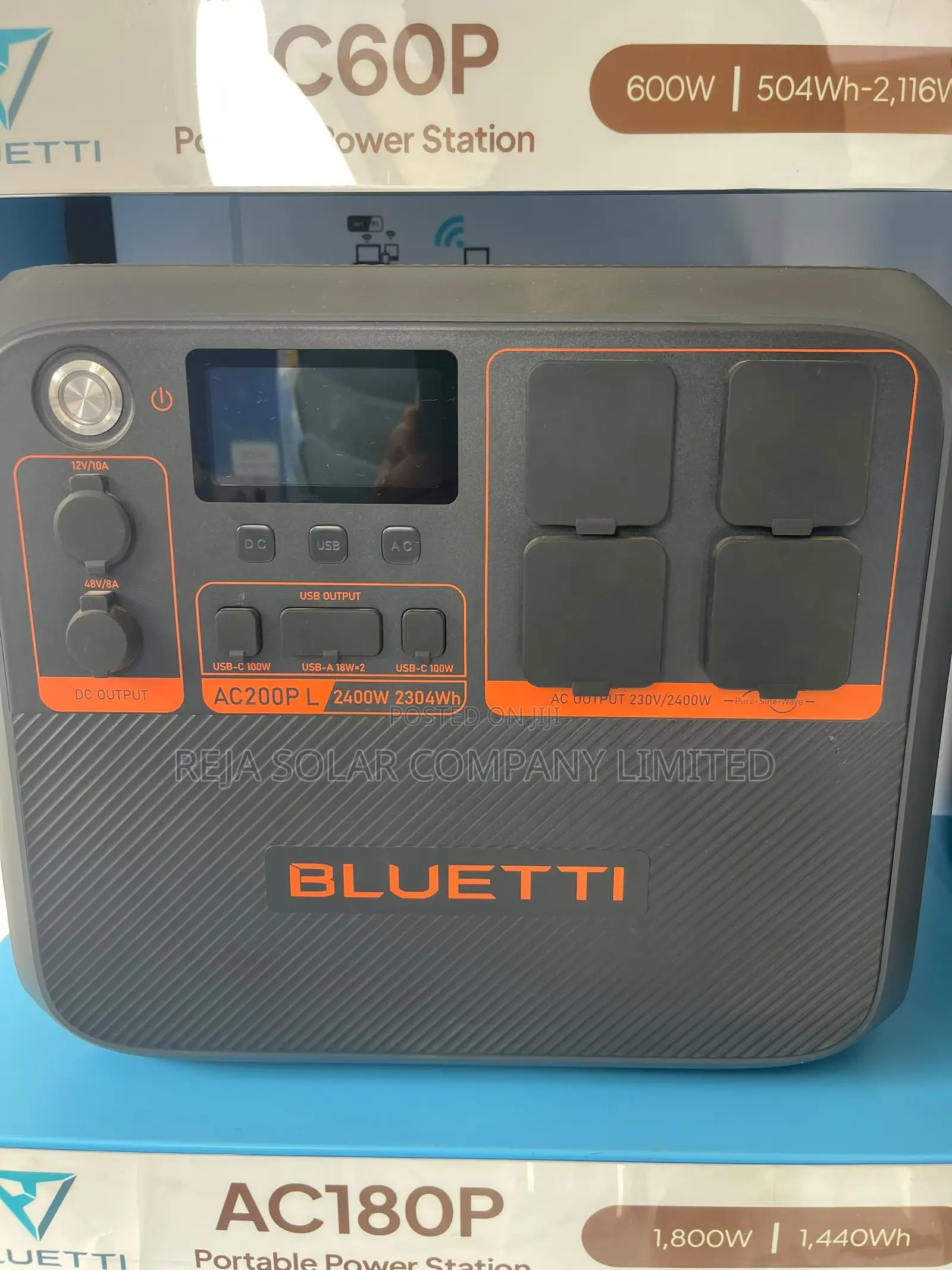 2400w Solar Power Station With 2340wh Battery
