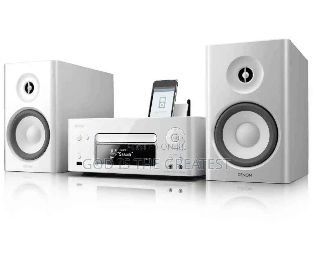 Powerful Denon Modern Hifi System With WiFi Connection