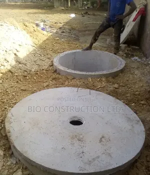 Round Culverts Biodigester Biogas Biofil Plumbing Toilet