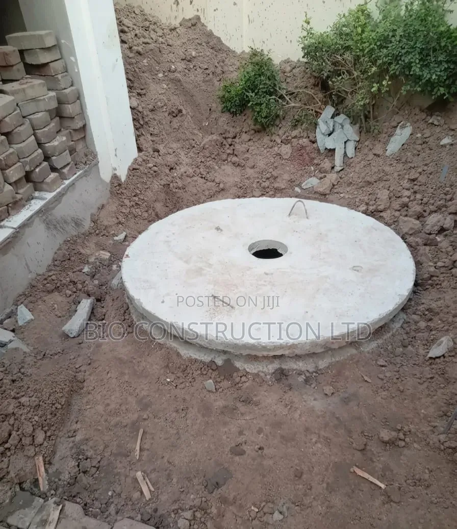 Round Culverts Biodigester Biogas Biofil Plumbing Toilet