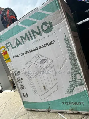 Powerful and Long Lasting 12kg Twin Tub Flamino Washing Machine