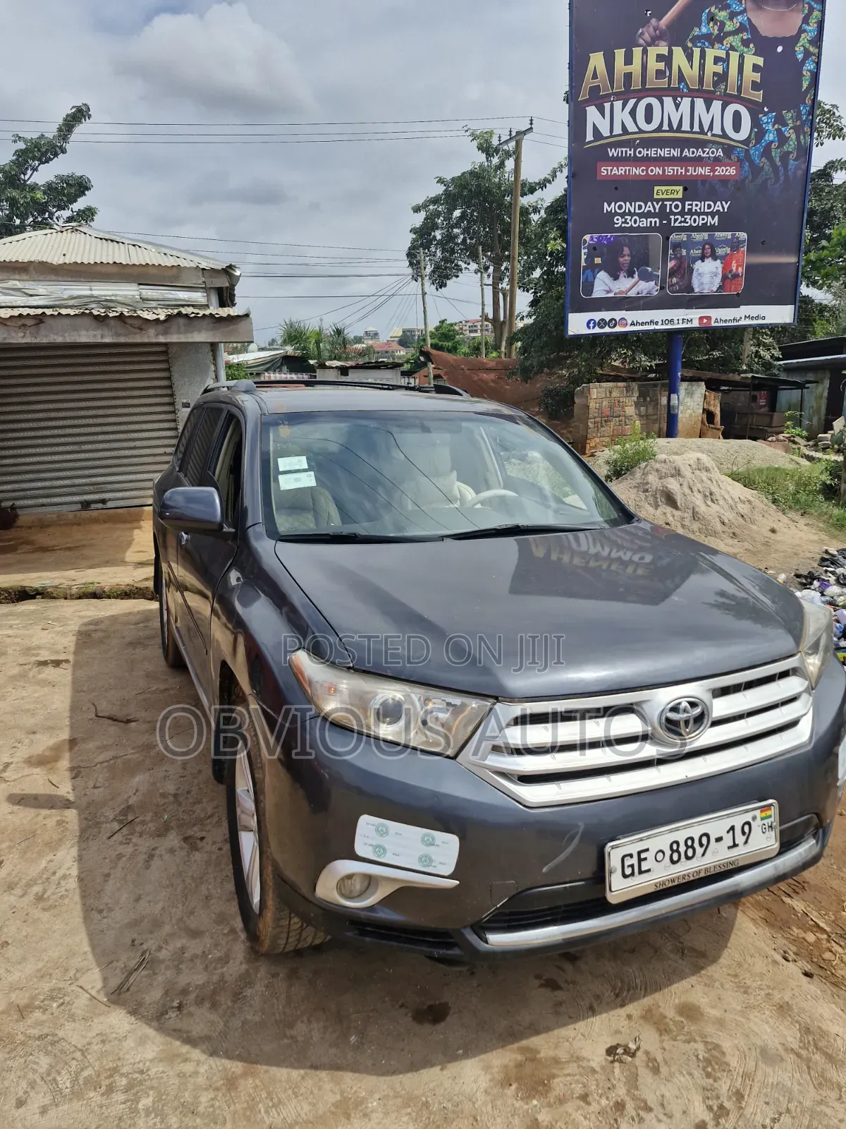 Toyota Highlander Limited 3.5l 4WD 2013 Gray