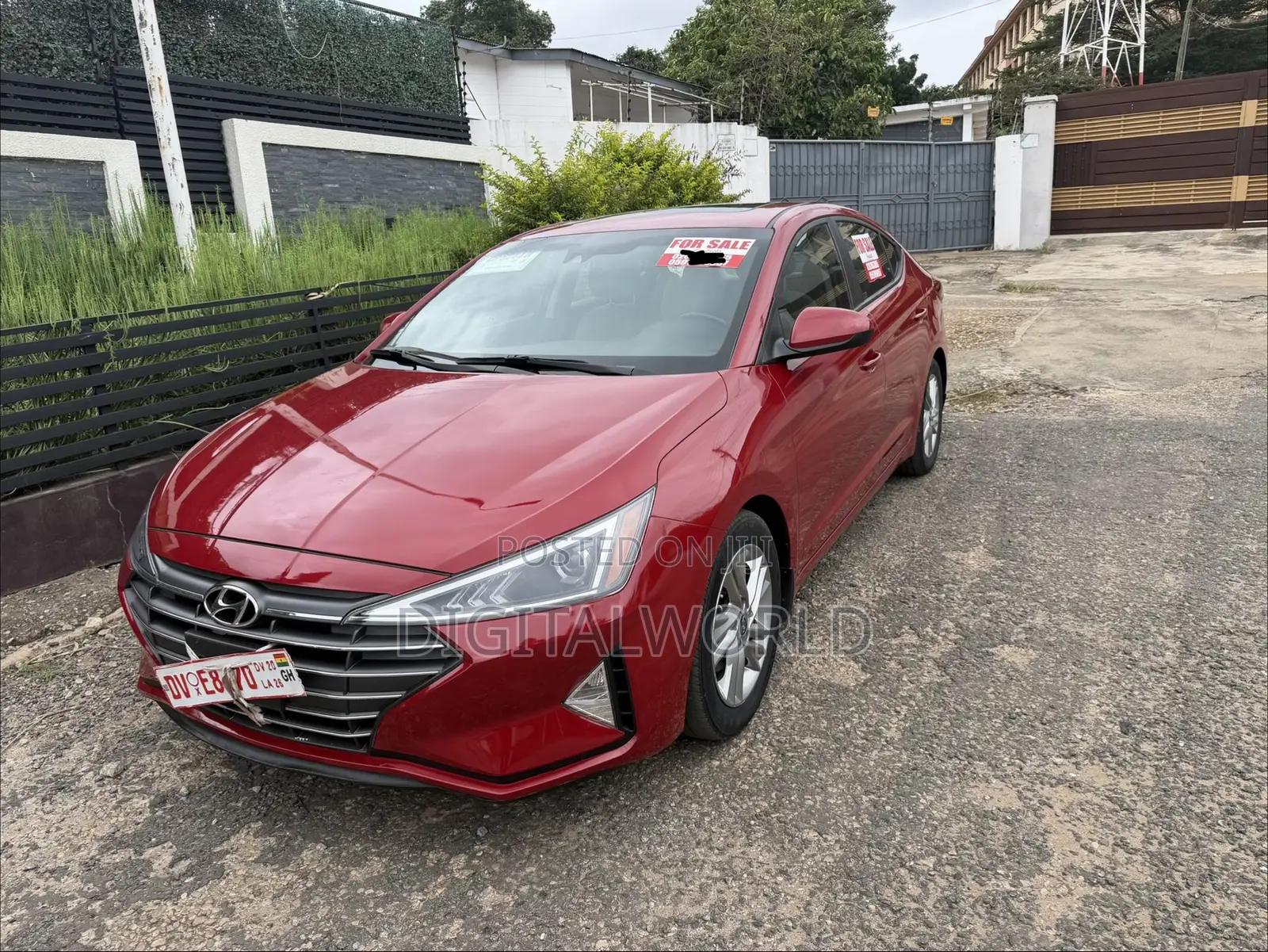 Hyundai Elantra Limited 2020 Red