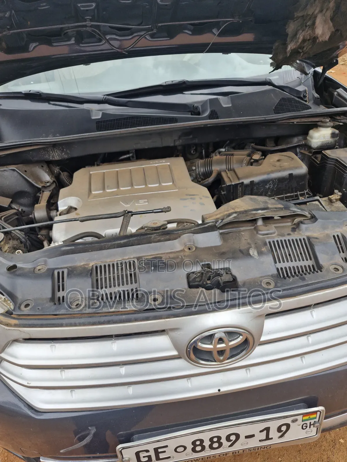 Toyota Highlander Limited 3.5l 4WD 2013 Gray