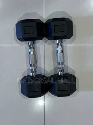 5kg Metal Dumbbells (Pair)