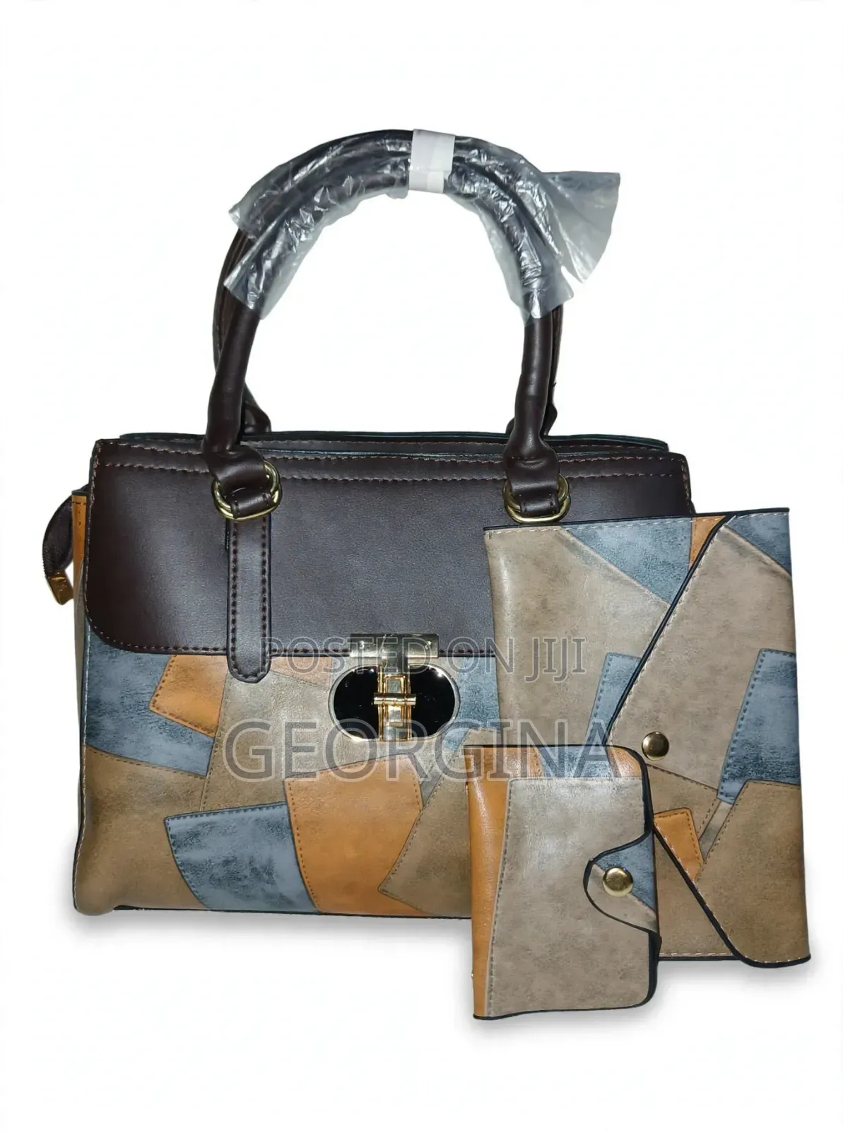 3 IN 1 Vintage Handbag Set- 6 Colours - Pay on Delivery
