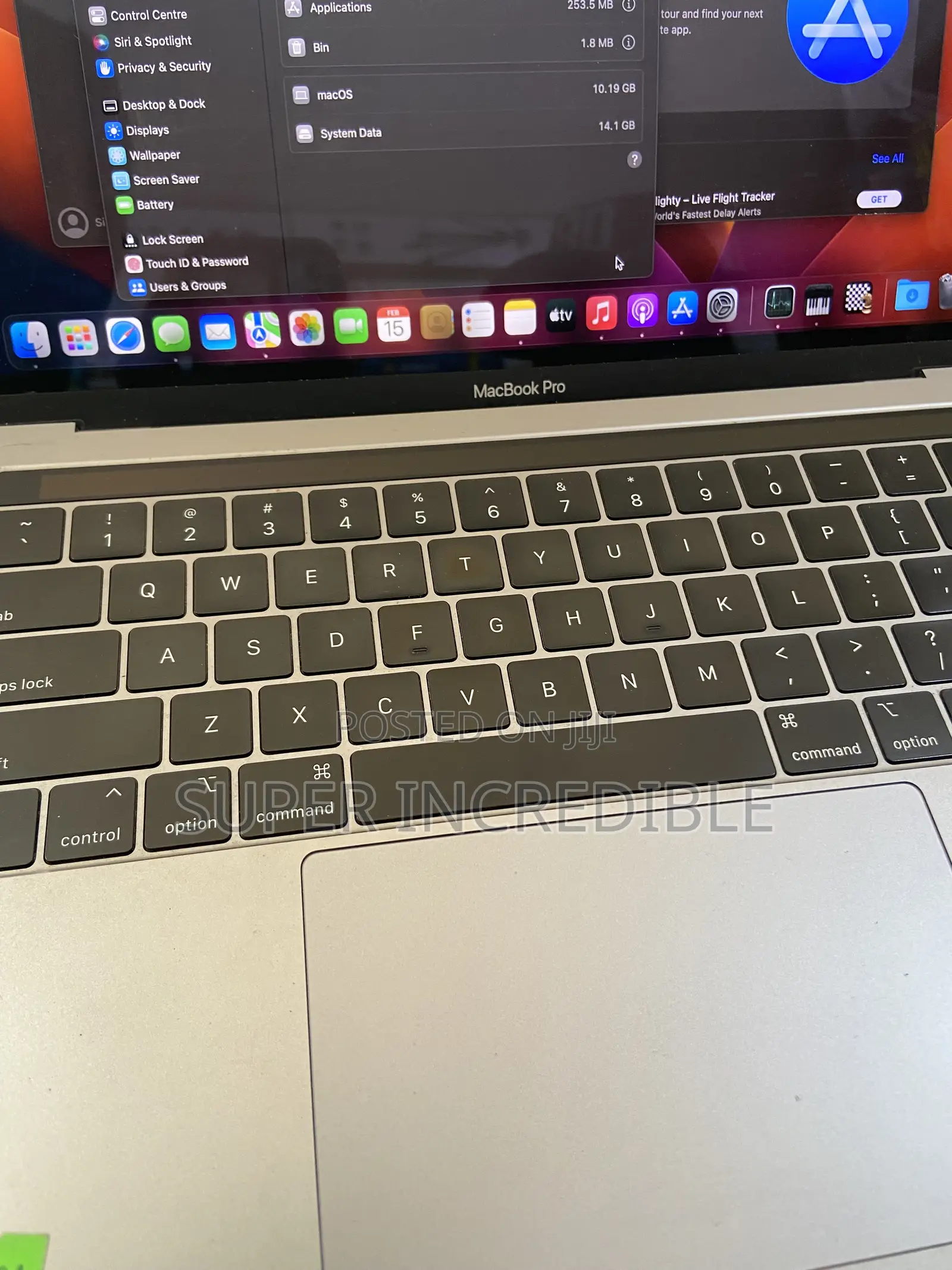 New Laptop Apple MacBook Pro 8GB Intel Core i5 HDD+SSD 256GB