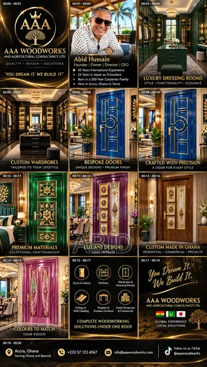 Wood Working and Interior Design Custom Furniture Fitout Any Design