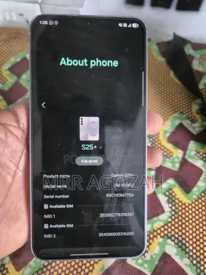 Samsung Galaxy S25+ 256 GB Silver
