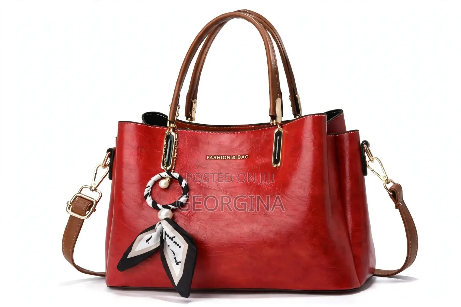 GP-SCARF-01-05 - Office Bag With Scarf - 5 Colours - Tote + Crossbody
