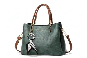GP-SCARF-01-05 - Office Bag With Scarf - 5 Colours - Tote + Crossbody