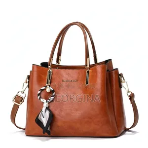 GP-SCARF-01-05 - Office Bag With Scarf - 5 Colours - Tote + Crossbody