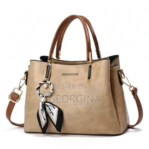GP-SCARF-01-05 - Office Bag With Scarf - 5 Colours - Tote + Crossbody