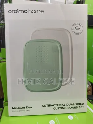 Oraimo MultiCut Duo Dual-Sided Antibacterial Cutting Board Set