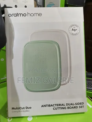 Oraimo MultiCut Duo Dual-Sided Antibacterial Cutting Board Set