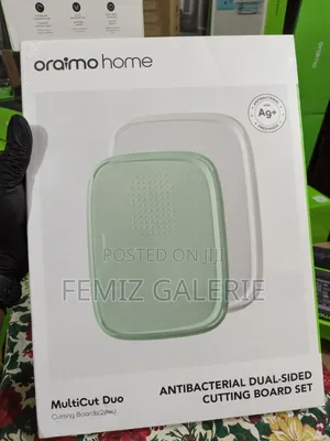 Oraimo MultiCut Duo Dual-Sided Antibacterial Cutting Board Set