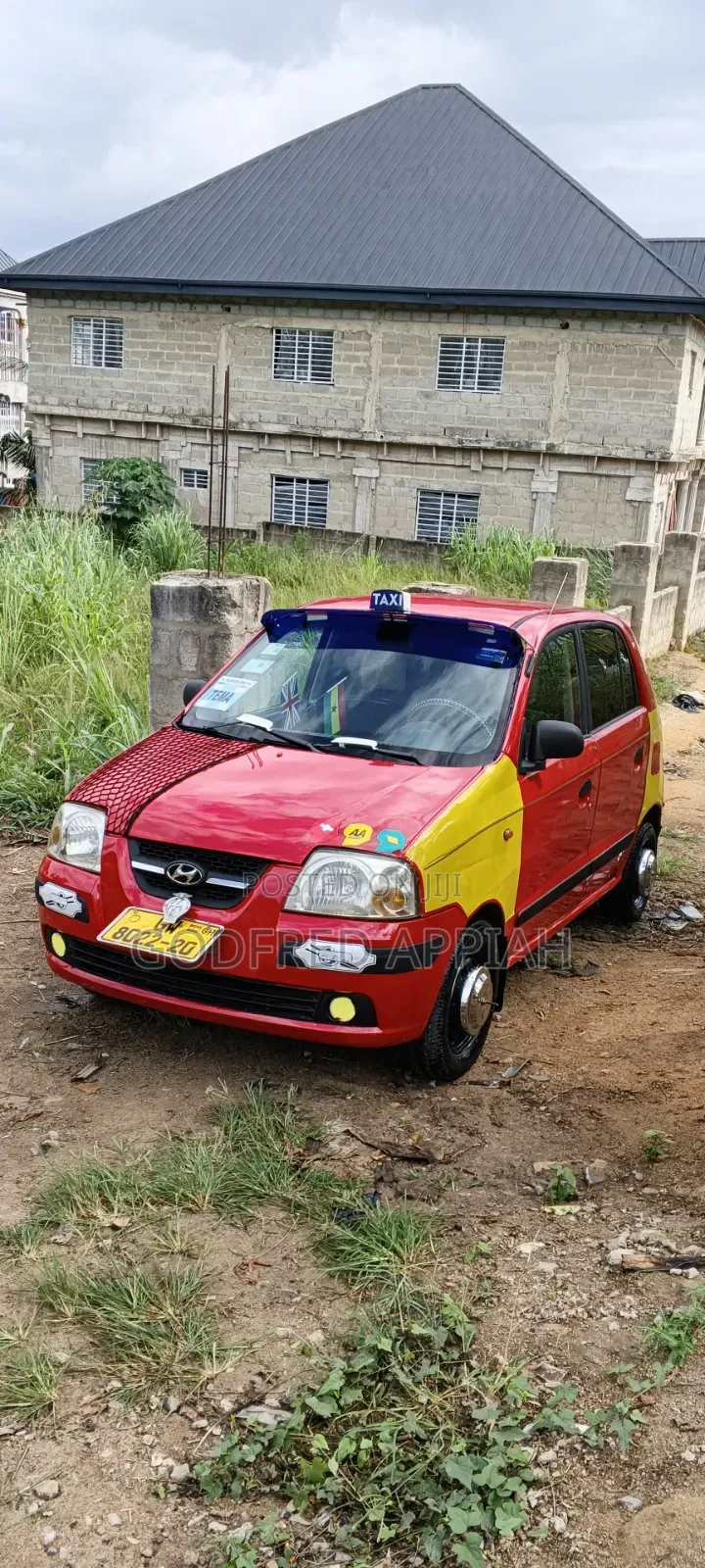 Hyundai Atos 2010 Red