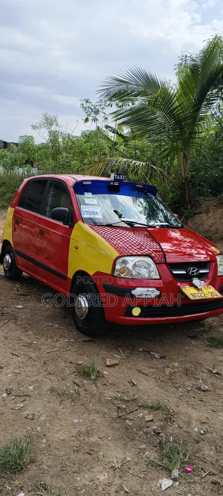 Hyundai Atos 2010 Red
