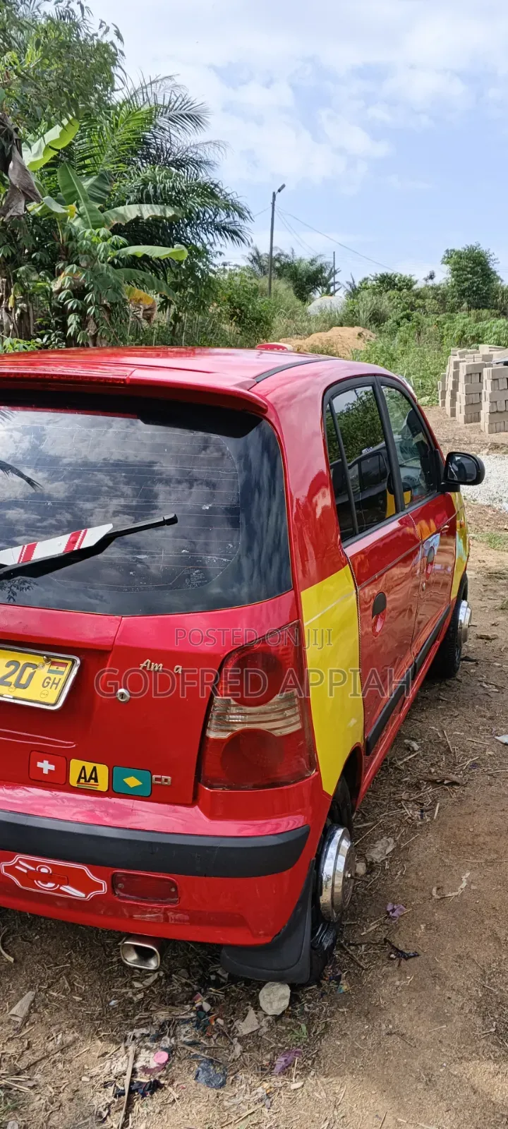 Hyundai Atos 2010 Red