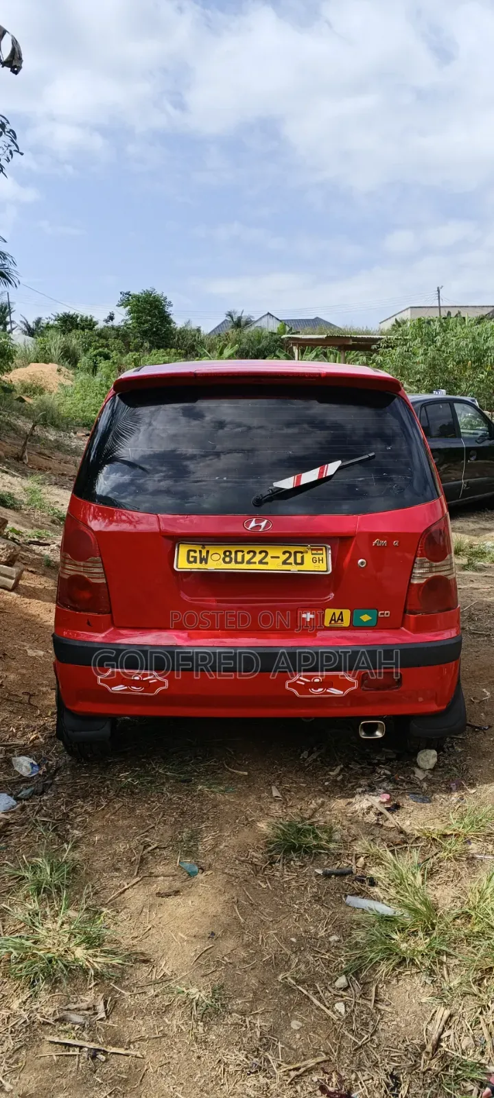 Hyundai Atos 2010 Red