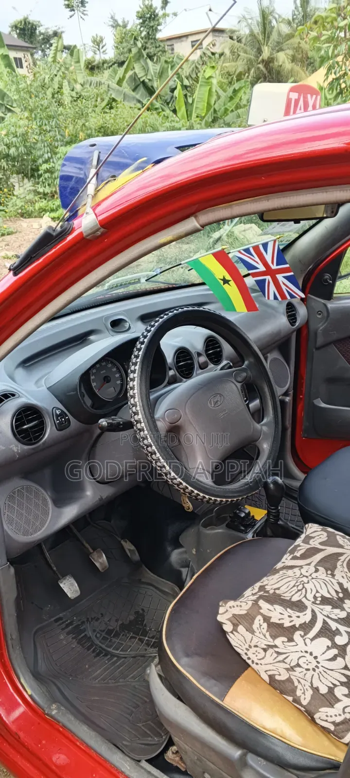 Hyundai Atos 2010 Red