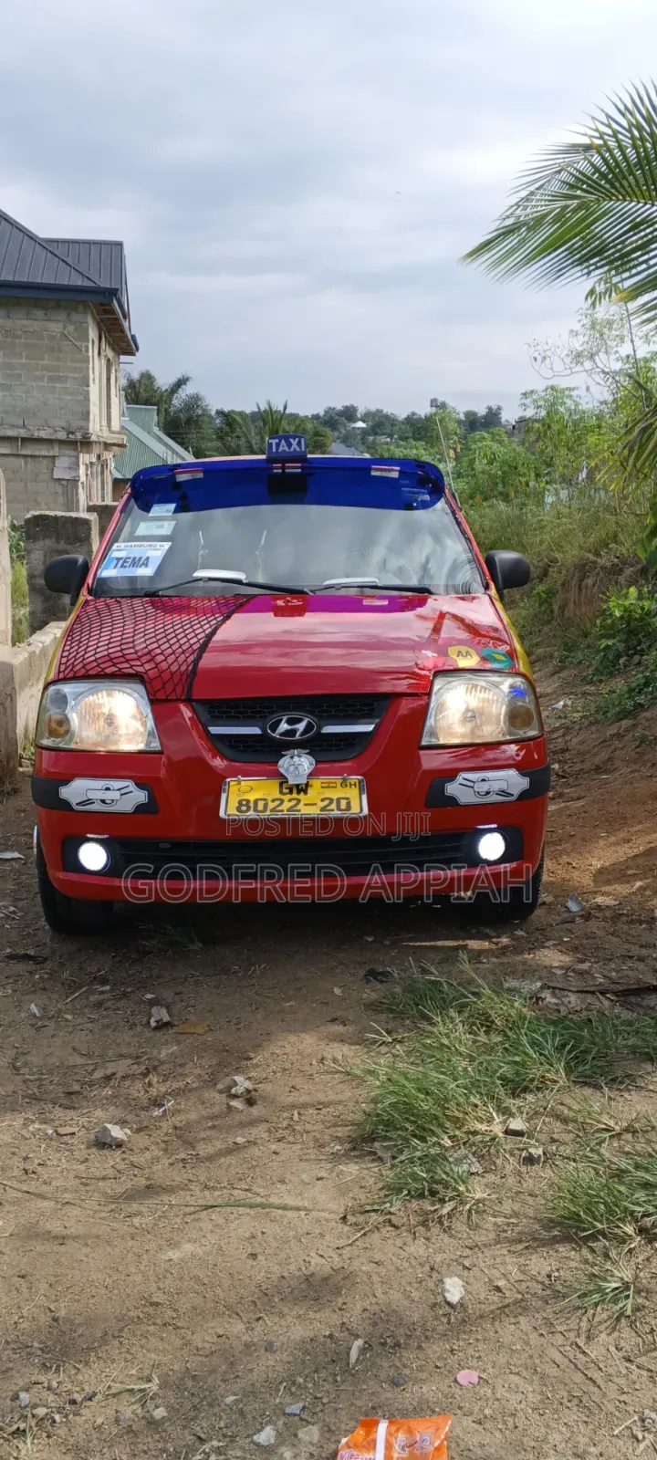 Hyundai Atos 2010 Red
