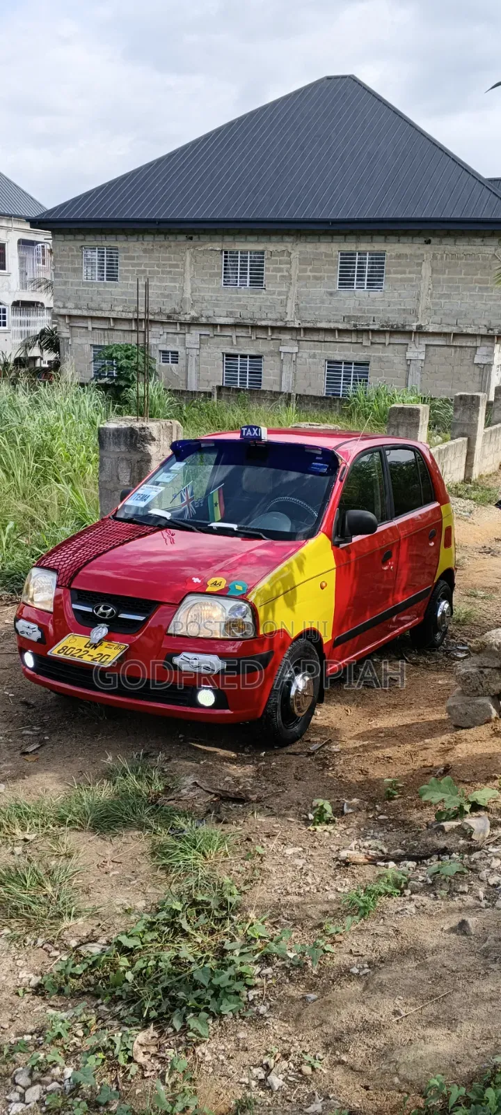 Hyundai Atos 2010 Red